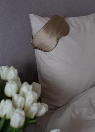 Silk sleep mask "Gold"6 photo