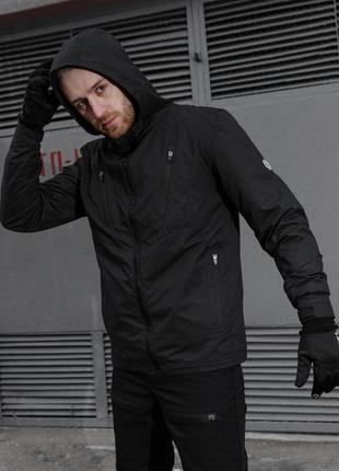 Windbreaker jacket BEZET Illuminate black4 photo
