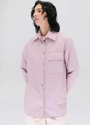 Shirt-jacket “Lesya” lilac