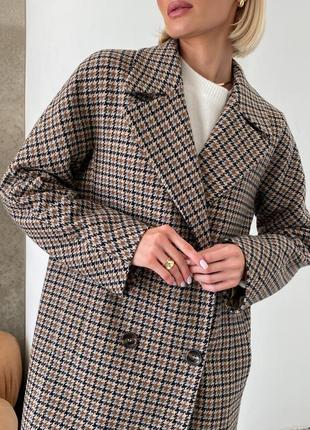 Brown wool peacoat9 photo