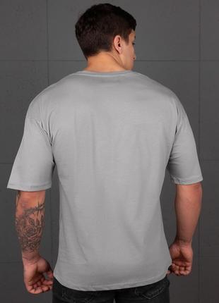 T-shirt oversize BEZET Stand grey5 photo