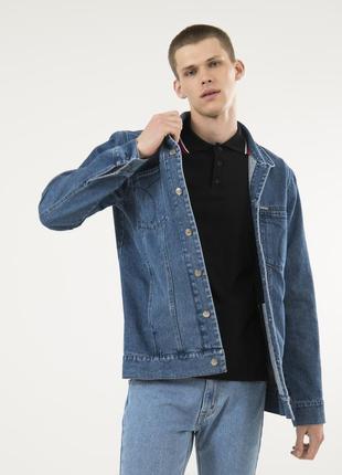 Men's summer denim jacket DASTI Denim blue jeans