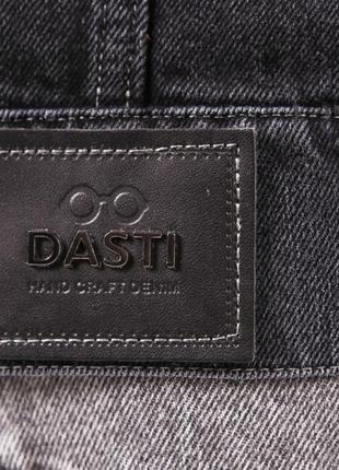 Men's summer denim jacket DASTI Denim black denim5 photo