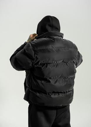 Winter men's jacket OGONPUSHKA Homie 2.0 Silk black2 photo