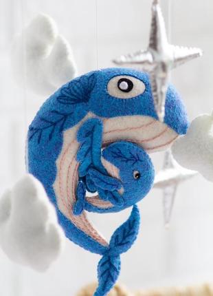 Musical baby mobile with bracket "Ocean"3 photo
