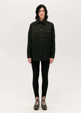 Shirt-jacket “Lesya” black2 photo