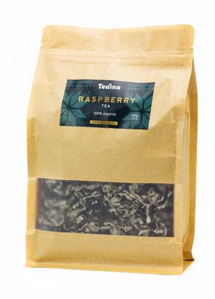 100% Organic Tea from Raspberry leaf 150 g. TEAINA Natural High Quality Garden Tea