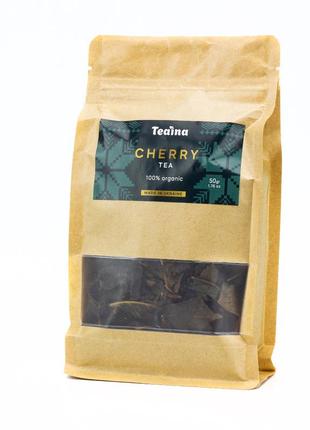 100% Organic Tea from Cherry leaf 50g.Teaina Natural High Quality Garden Tea
