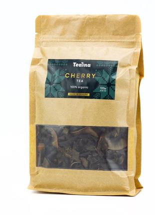100% Organic Tea from Cherry leaf 100g.Teaina Natural High Quality Garden Tea