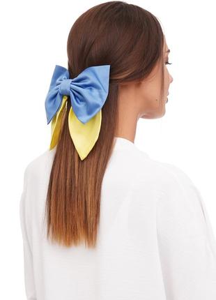 Big bow Ukraine. Luxury hair accessory by My Scarf
