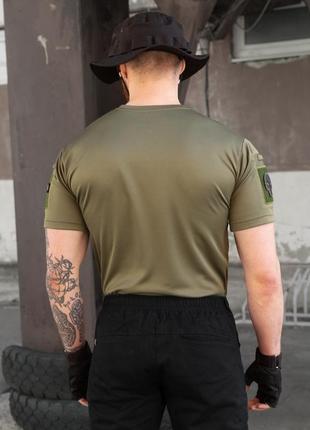 T-shirt tactical combat BEZET x Sword khaki3 photo