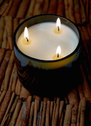 Candle in the wine bottle, aroma №12 photo
