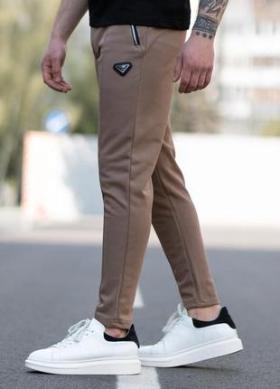ELEGANT JOGGERS BROWN2 photo