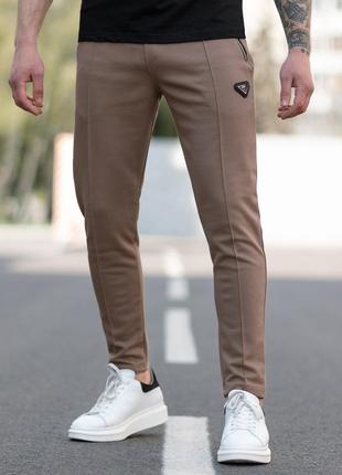 ELEGANT JOGGERS BROWN