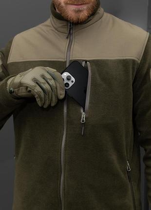 KHAKI FLEECE SWEATER3 photo