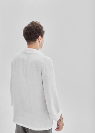 Unisex Oversized linen set "MILK"3 photo