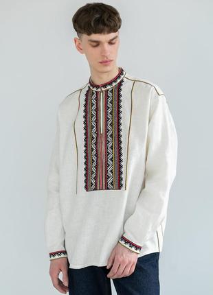 Men`s embroidered shirt Karpatska2 photo