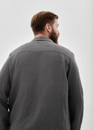 Unisex oversized linen set "GRAPHITE"10 photo