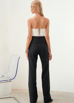 BLACK PANTS WITH A CORSET GEPUR5 photo