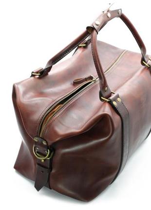 Model Sertra. Natural Bulls Leather Travel Bag4 photo