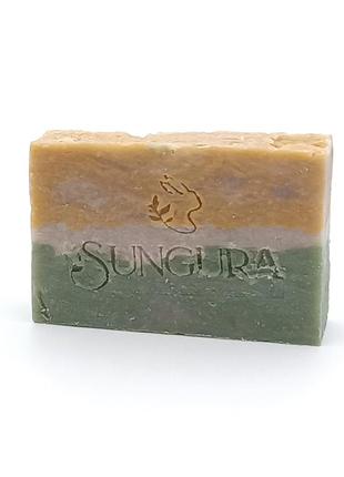 Natural linden tree soap handmade 80g sungura3 photo