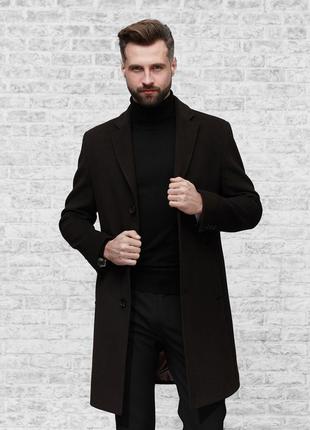 Men's Coat Quadri1 photo