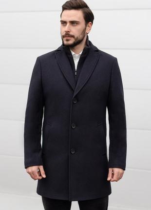 Men's Coat Iclass dark Blue K-043