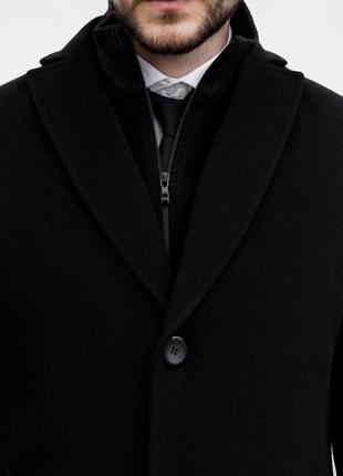 Men's Coat Iclass Black M-0435 photo
