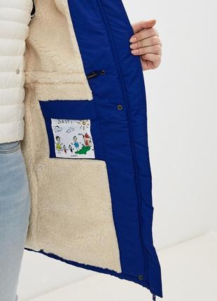 Women's DASTI Mont Blanc Lightning Wild wool parka4 photo
