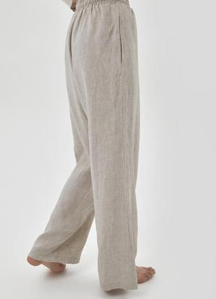 Oversized linen 2 piece set – shirt and pants "Eco"6 photo