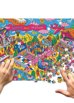 Jigsaw puzzle ORNER Music festival 500 elements (orner-1579)6 photo