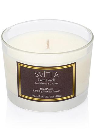 PALM BEACH scented candle by SVITLA2 photo