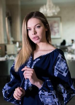Embroidered dress5 photo