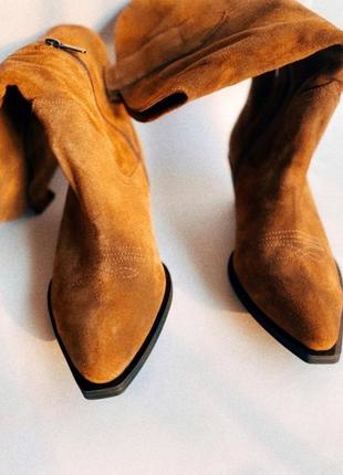 Suede brown country boots3 photo