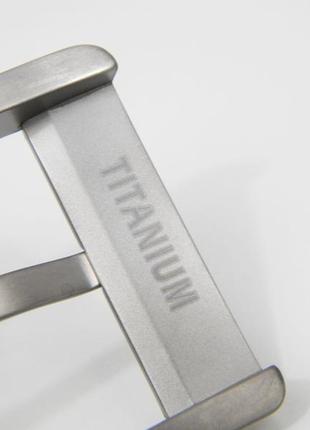 Belt “Titanium ” titanium buckle2 photo