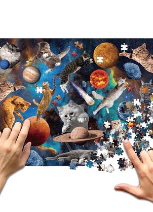 Jigsaw puzzle Cats in open space 500 elements (orner-1357)6 photo