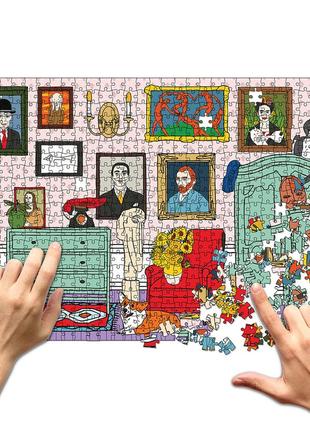 Jigsaw puzzle ORNER x Grekhov In a room full of art 500 elements (orner-1361)5 photo