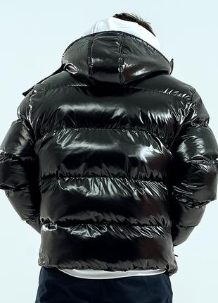 Winter men's jacket OGONPUSHKA Homie 2.0 black lacquer2 photo
