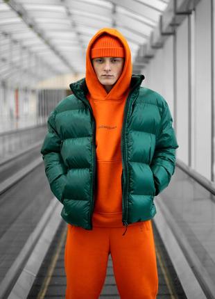 Winter men's jacket OGONPUSHKA Homie 2.0 emerald