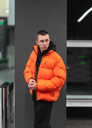 Winter jacket for men OGONPUSHKA Homie 2.0 Orange3 photo