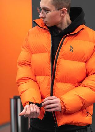Winter jacket for men OGONPUSHKA Homie 2.0 Orange1 photo