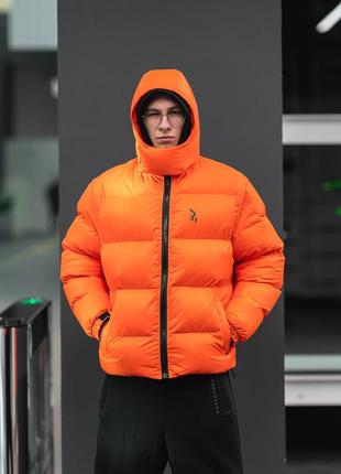 Winter jacket for men OGONPUSHKA Homie 2.0 Orange4 photo