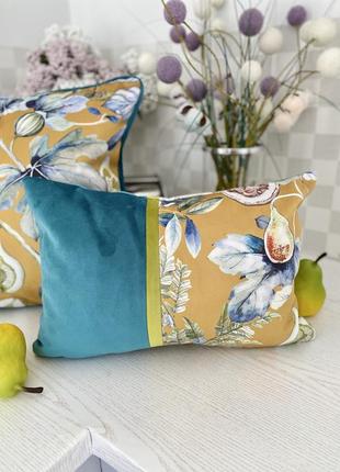 Decorative plush pillowcase 29x43 cm., double-sided