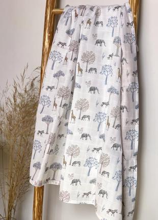 Muslin baby swaddle blanket from momma&kids brand