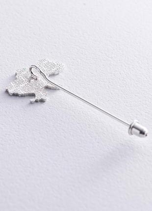 Sterling Silver Hairpin "Ukraine" (matted) 200533 photo