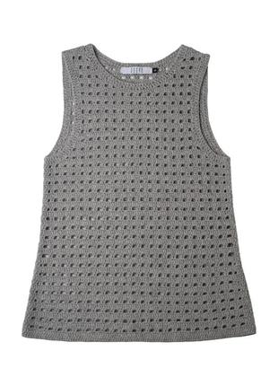 Cells knitted vest3 photo