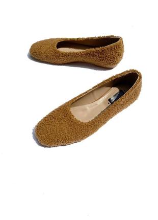 Eco fur women flats2 photo