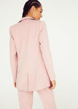 SINGLE-BREASTED BLAZER IN SOFT PINK GEPUR8 photo
