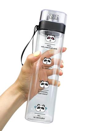 WATER BOTTLE ZIZ PANDAS3 photo