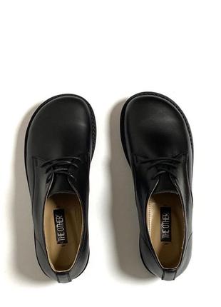 Black leather shoes1 photo